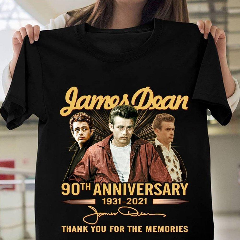 90Th Anniversary Jame Dean Signature Shirt